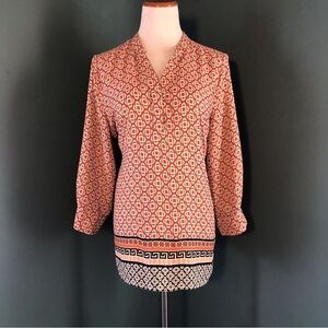 Kenar long sleeve light weight blouse boho style